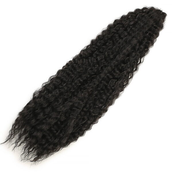 Brazilian Afro Dalgası Saç - Siyah